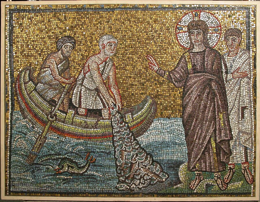 Ministry in Galilee -- Christ calling the apostles at the Sea of Galilee